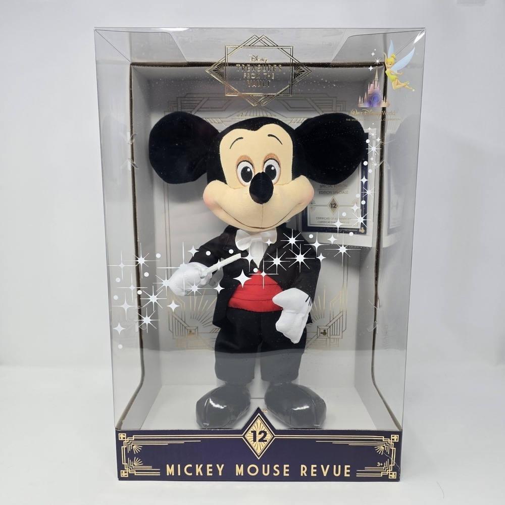 Disney Treasures From The Vault Mickey Mouse Revue Plush Special Edition New